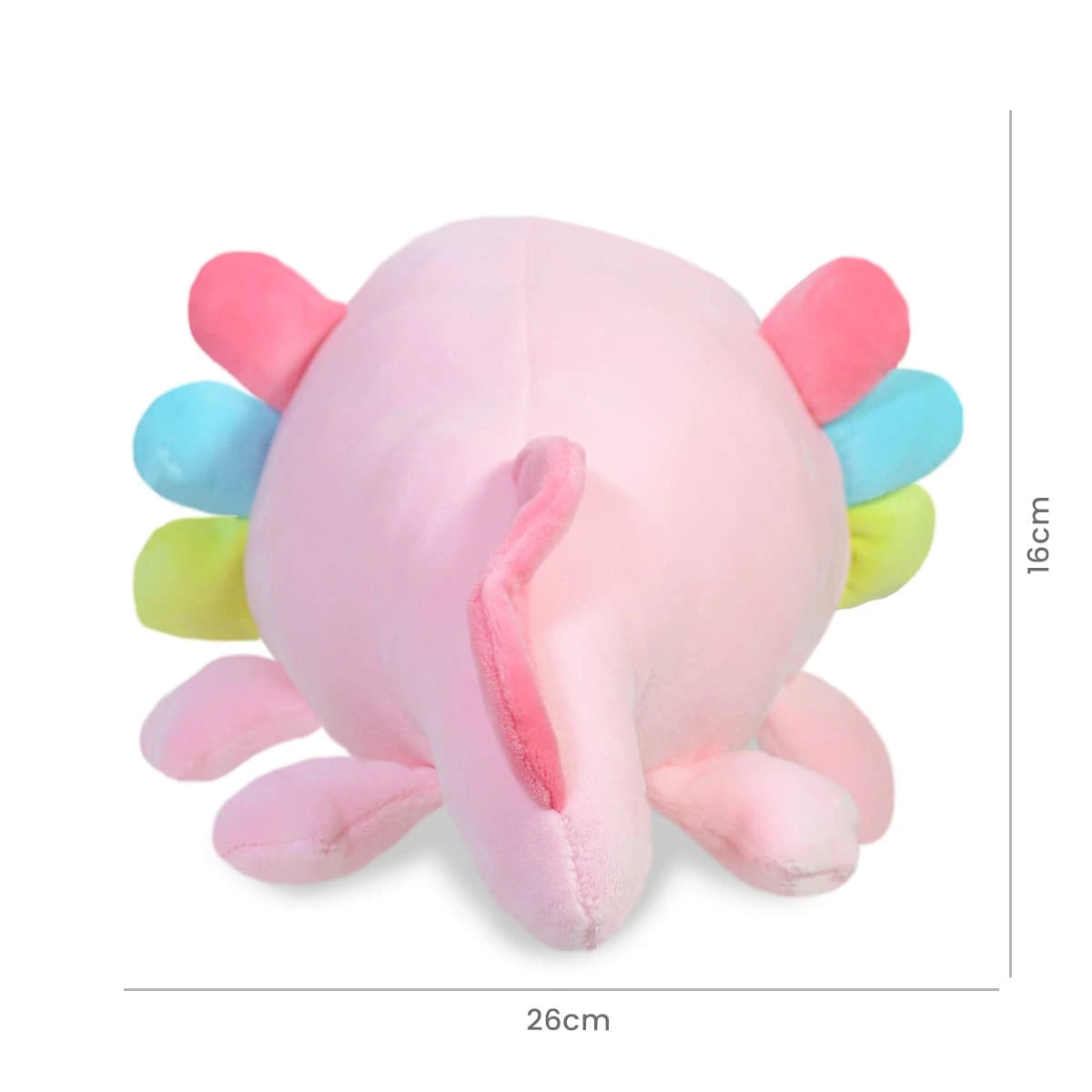 Ajolote de Peluche La Gorda 32 cm