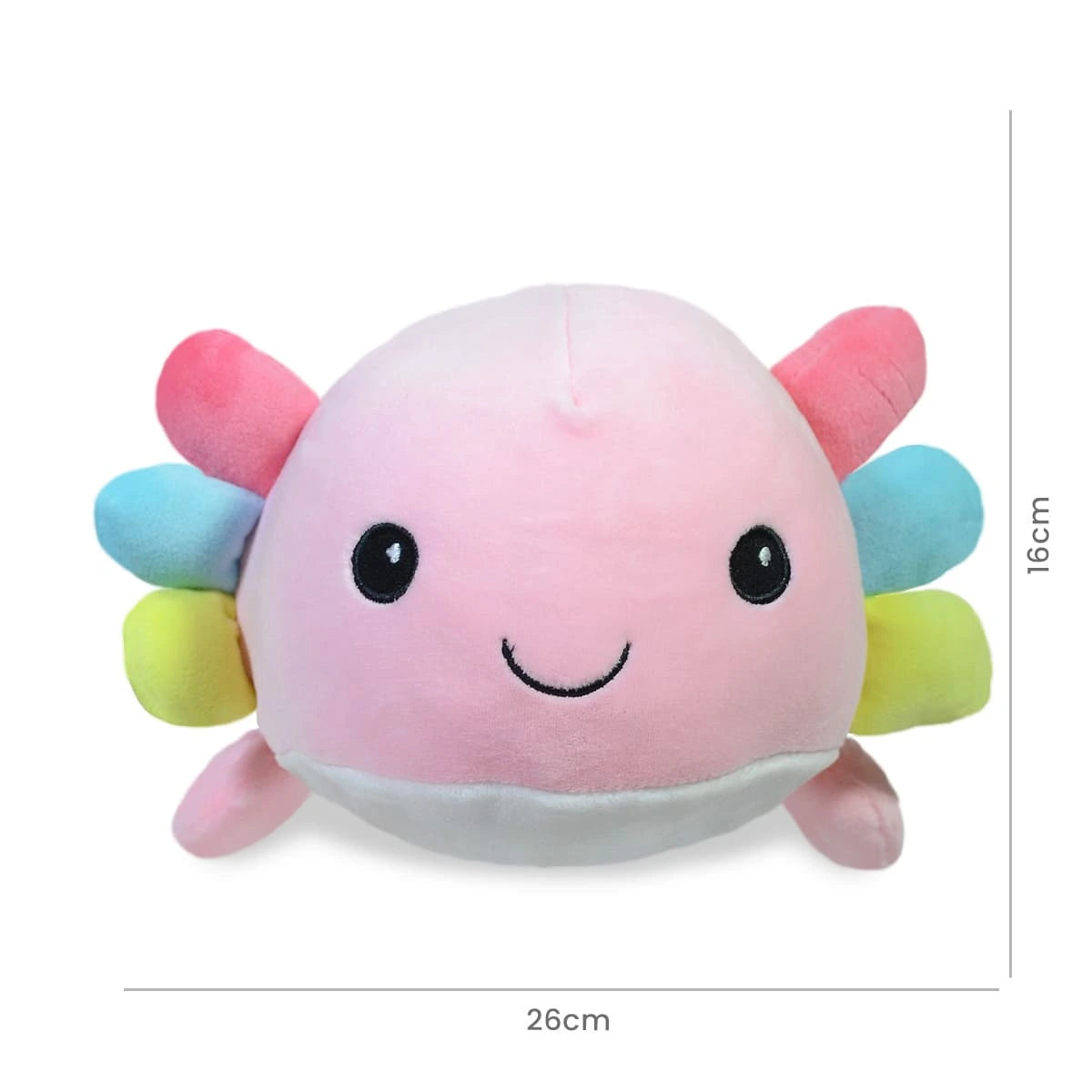 Ajolote de Peluche La Gorda 32 cm