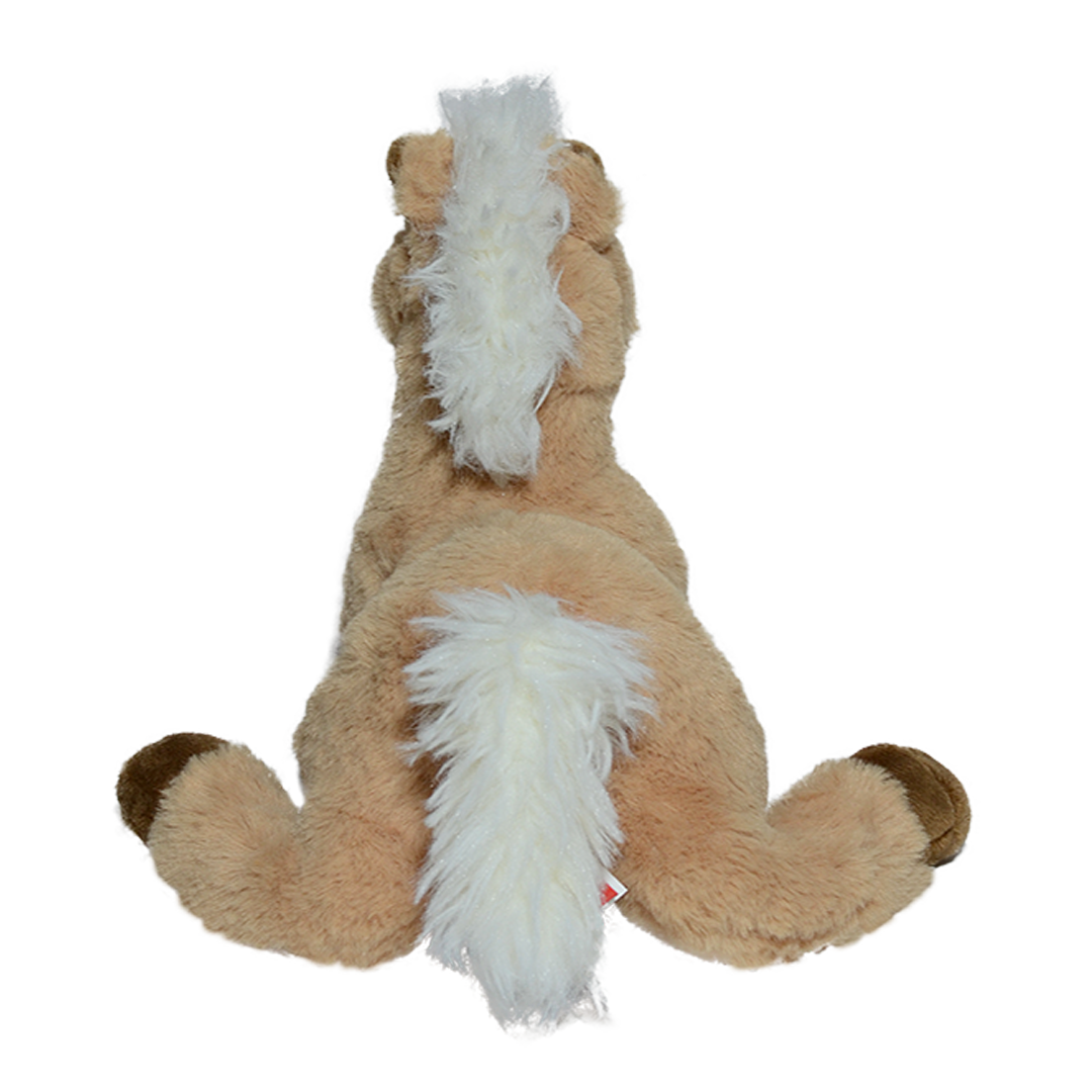 Caballo de Peluche Sentado 20 cm