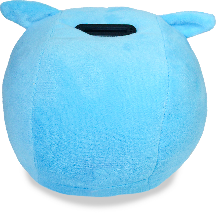 ALCANCIA BUHO 25cm - AZUL