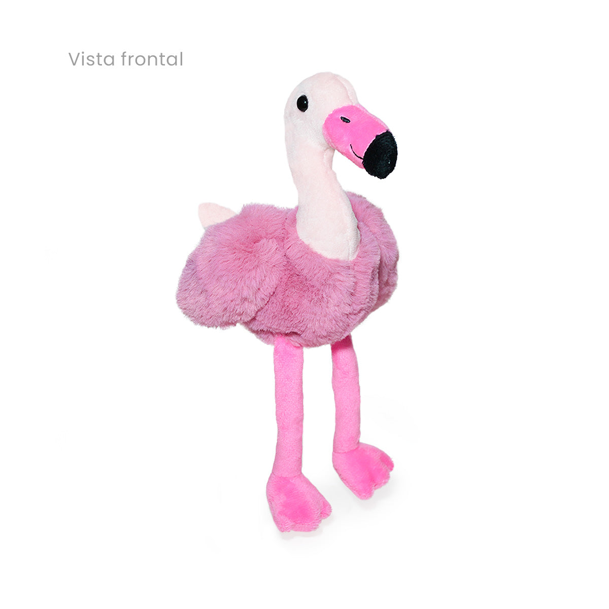 Flamingo de Peluche de Bolsillo 16 cm