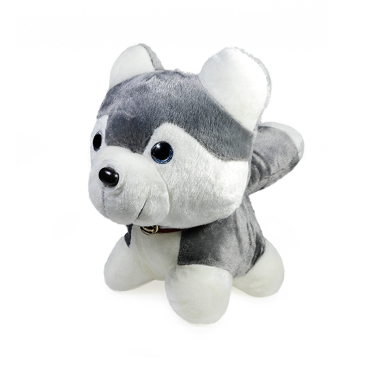 Husky de Peluche Klaxons 30 cm