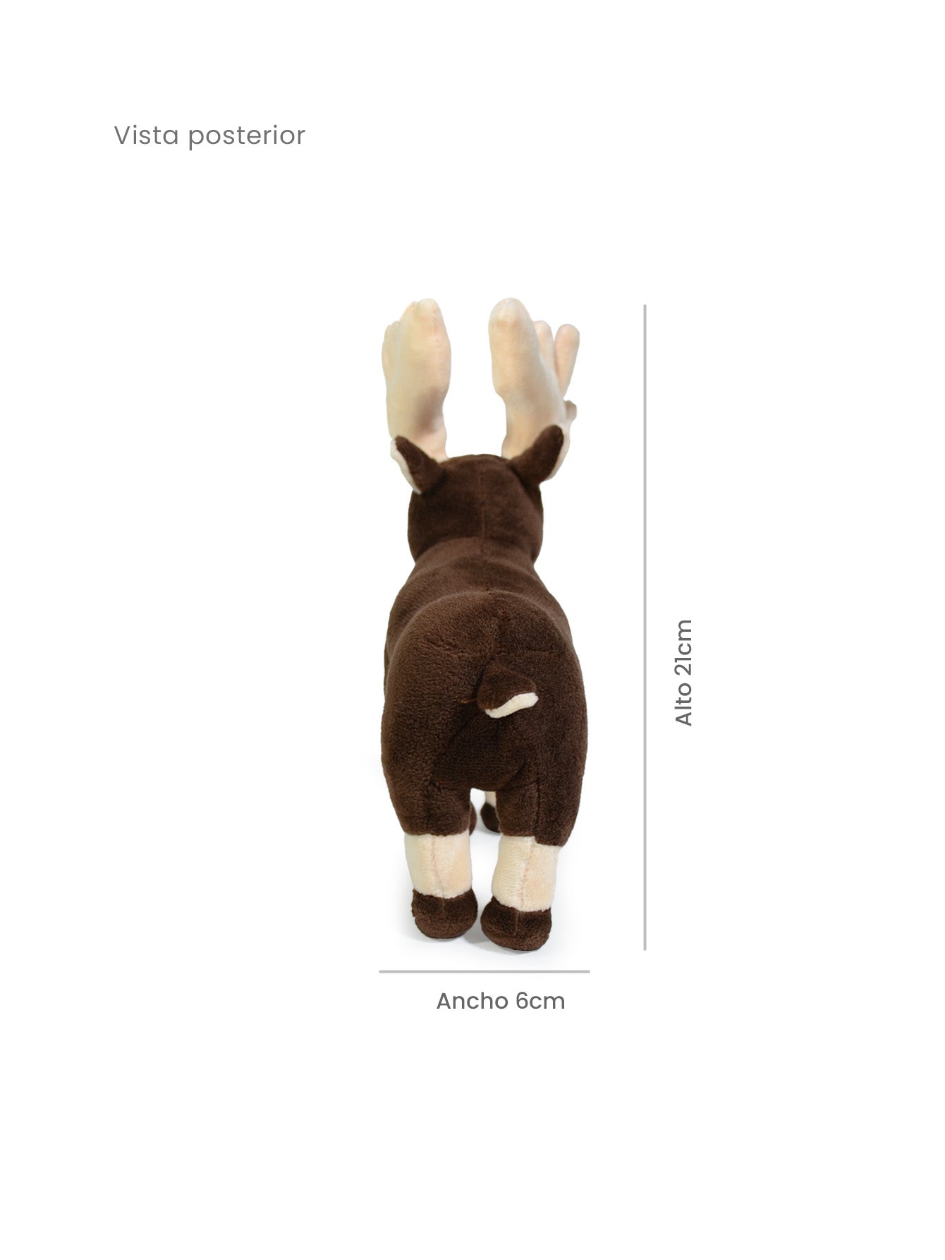 Alce de Peluche Maple 20cm