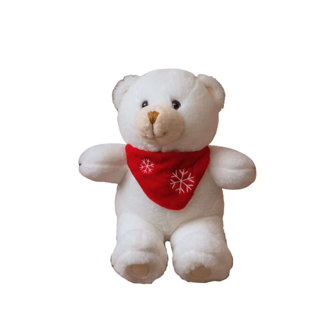 Oso de Peluche Nashira Navideño  30 cm