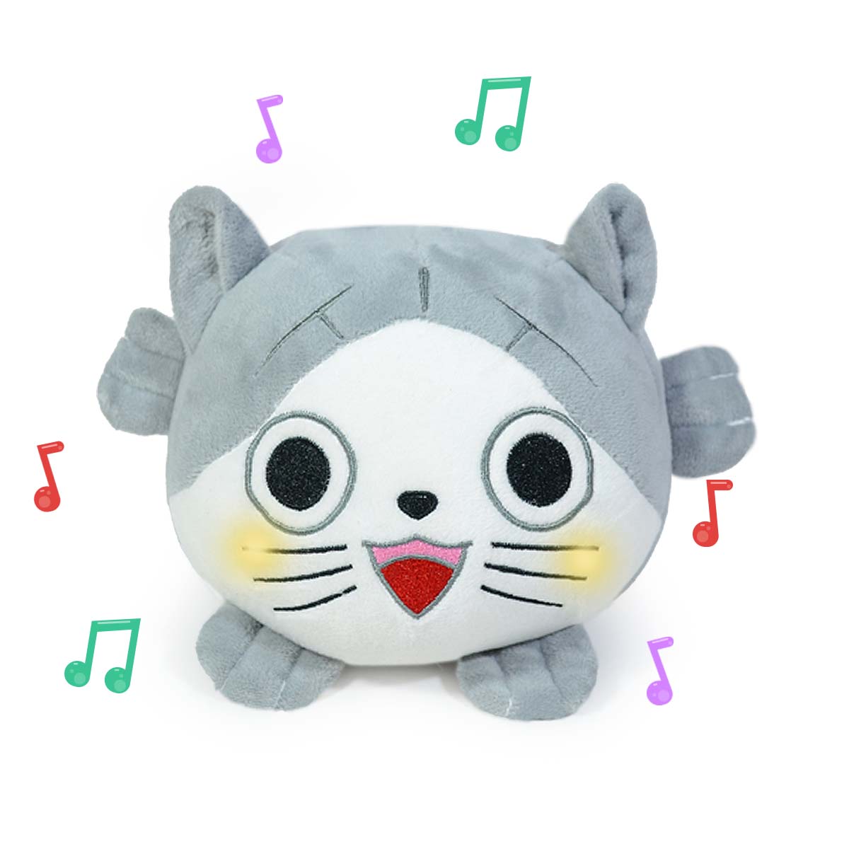 Alcancía Gato 20cm multicolor