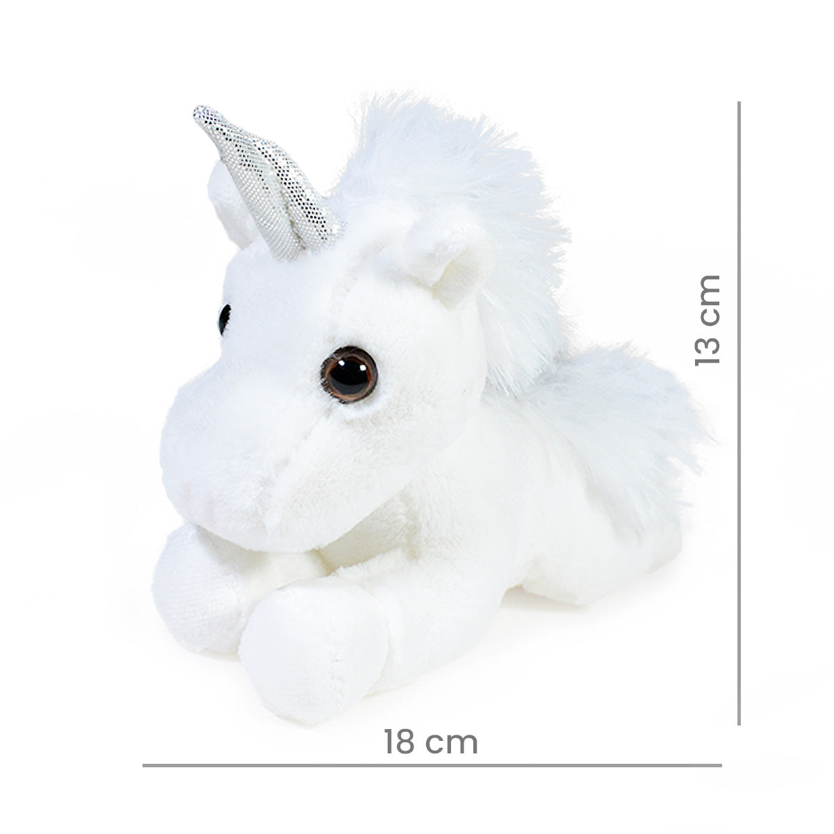 Unicornio de Peluche Confitado 30 cm