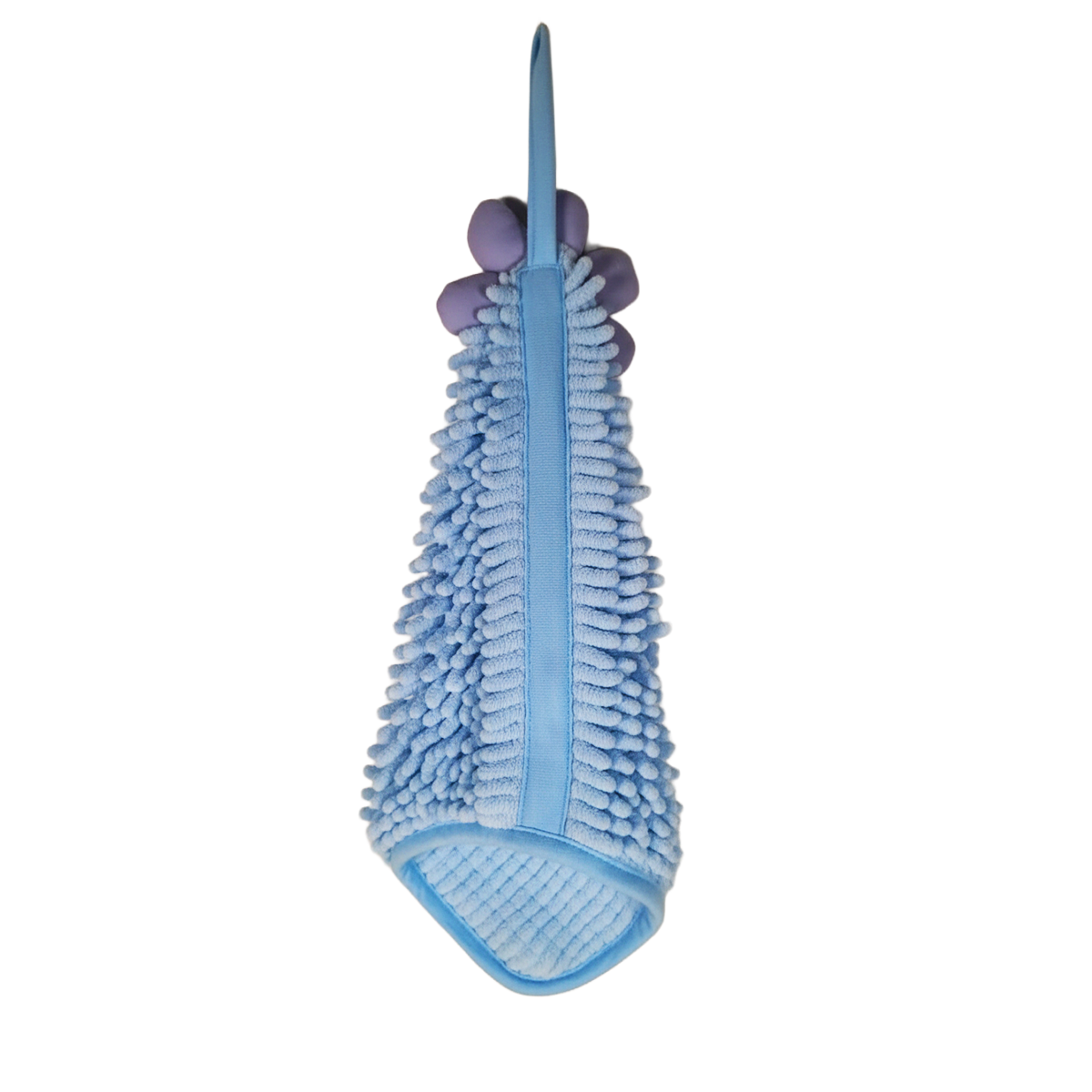 Toalla Flor 40 cm Azul