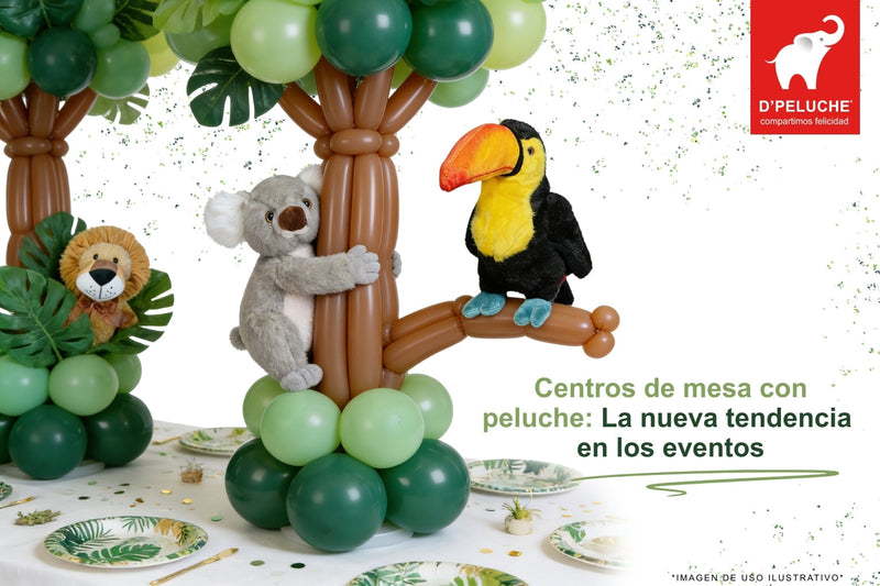 Centros de mesa con peluches para eventos: guía para emprender y aumentar tus ventas