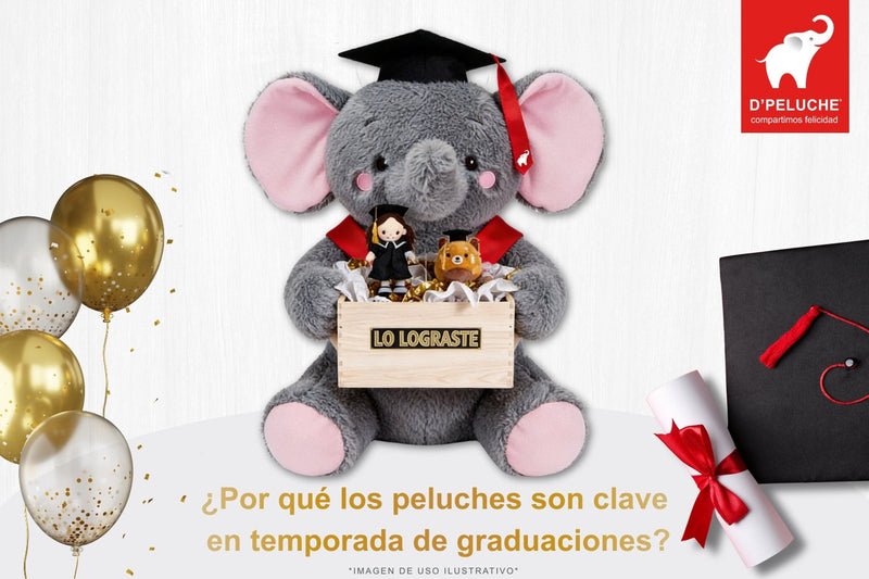 Por qué debes tener stock de peluches de graduación en tu negocio esta temporada