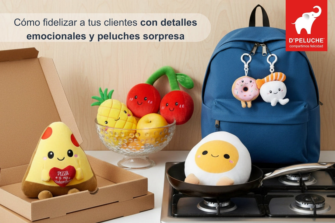 Cómo fidelizar a tus clientes con detalles emocionales y peluches sorpresa