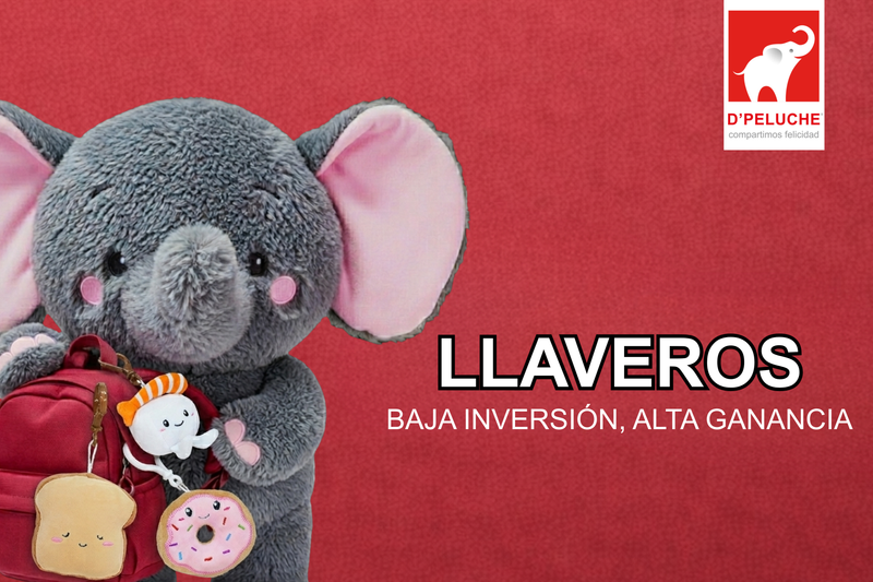 Llaveros de peluche para emprender | Negocio rentable 2026
