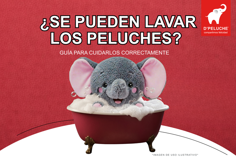 ¿Se pueden lavar los peluches? Guía completa para cuidarlos correctamente
