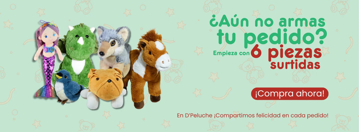 Precio de mayoreo desde 6 piezas