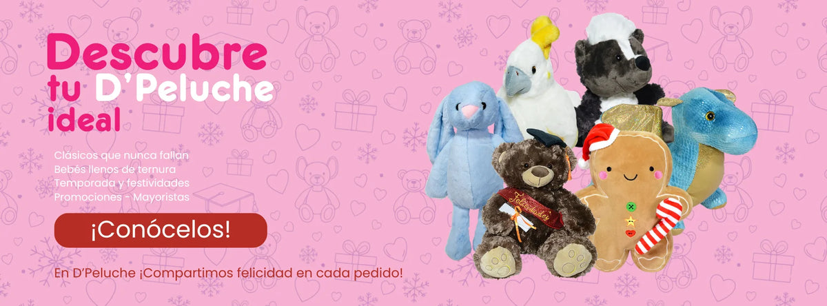 Lleva peluches a tus eventos