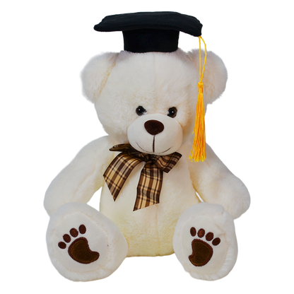 OSO CACAHUATE 25cm - BLANCO