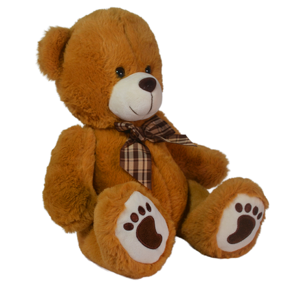 OSO CACAHUATE 25cm - CAFÉ OSCURO