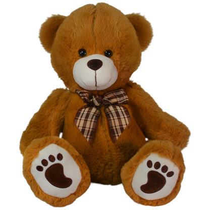 OSO CACAHUATE 25cm - CAFÉ OSCURO