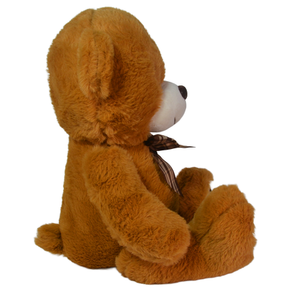 OSO CACAHUATE 25cm - CAFÉ OSCURO