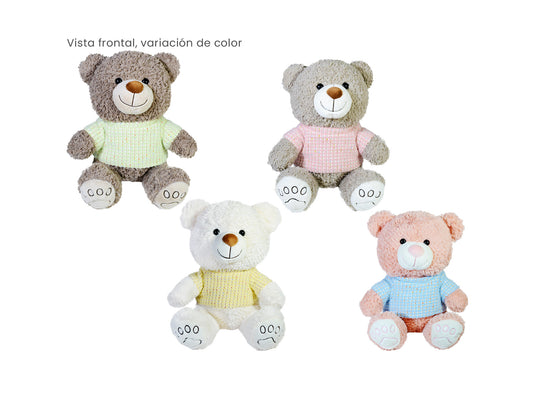 Oso Alan Peluche 40cm - Suavidad Esponjosa Premium y Tierno