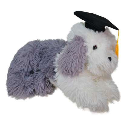 PERRO COCOA 52 CM GRIS