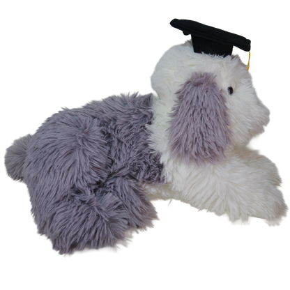 PERRO COCOA 52 CM GRIS
