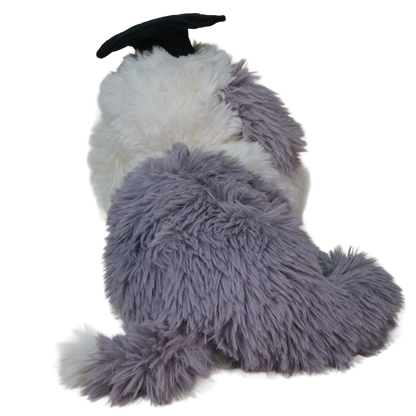 PERRO COCOA 52 CM GRIS