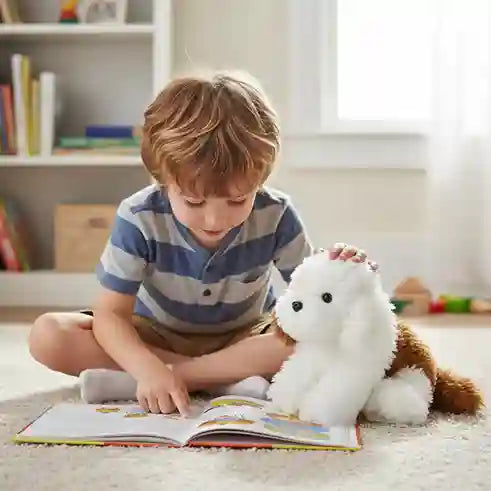 Perrito de peluche Cocoa 52 cm