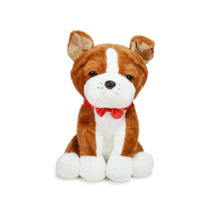 Perrito de peluche Totopo 28 cm café