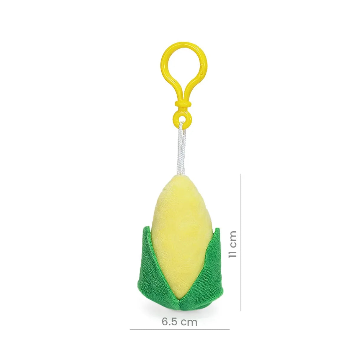 Peluche de Llavero Mazorca Amarilla 11 cm