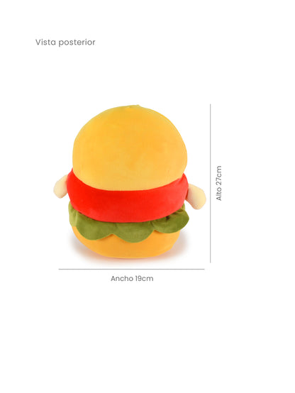 HAMBURGUESA DOBLE 24cm - CAFÉ