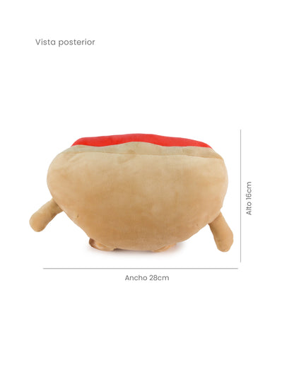 HOTDOG CON TODO 24cm - ROJO