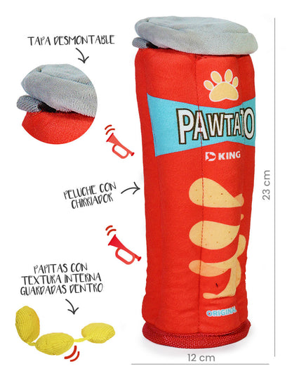 PAPITAS PARA MASCOTAS 23cm - ROJO