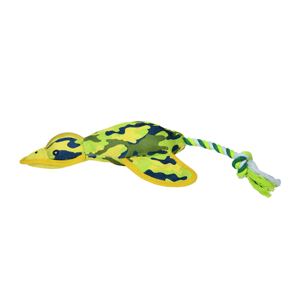 PATO PARA MASCOTAS 40cm - VERDE