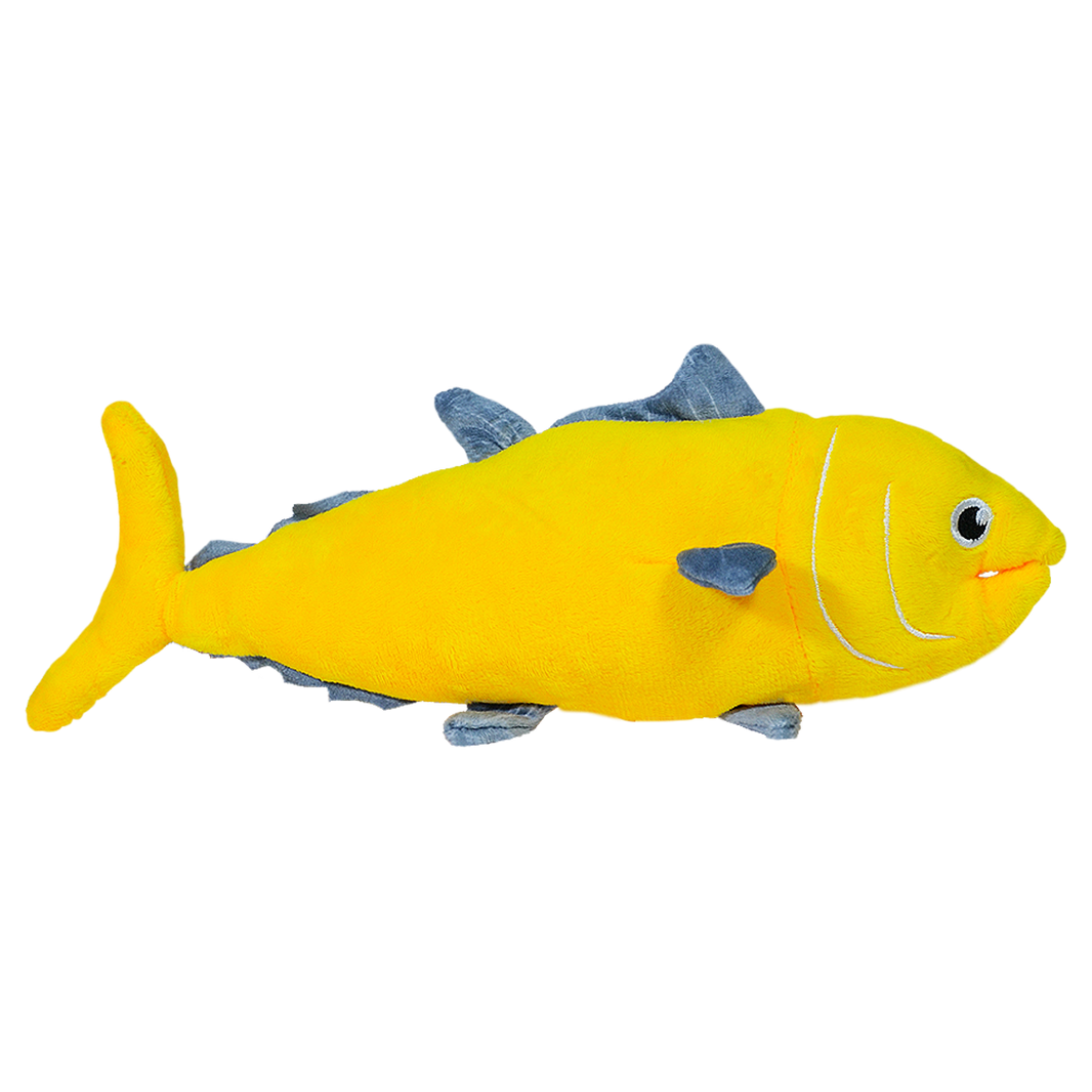 PEZ PARA MASCOTAS 30cm - AMARILLO