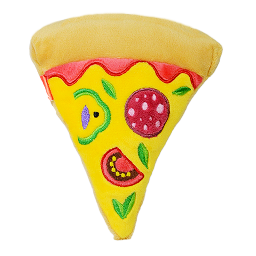 PIZZA PARA MASCOTAS 16cm - AMARILLO