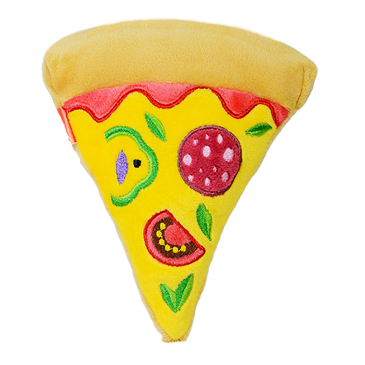 PIZZA PARA MASCOTAS 16cm - AMARILLO