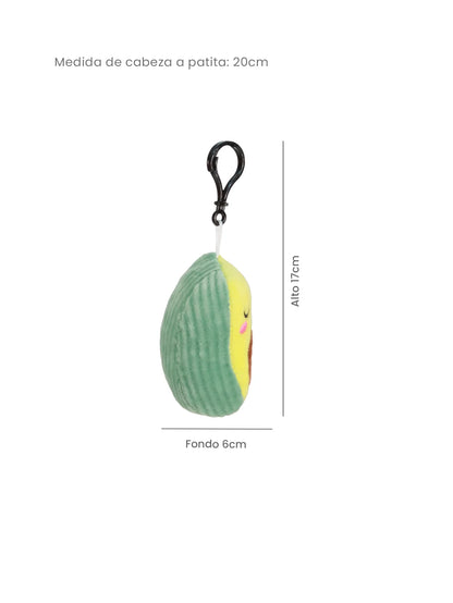 Aguacate de peluche Antillano 10 cm