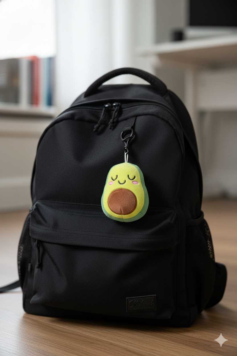 Aguacate de peluche Antillano 10 cm