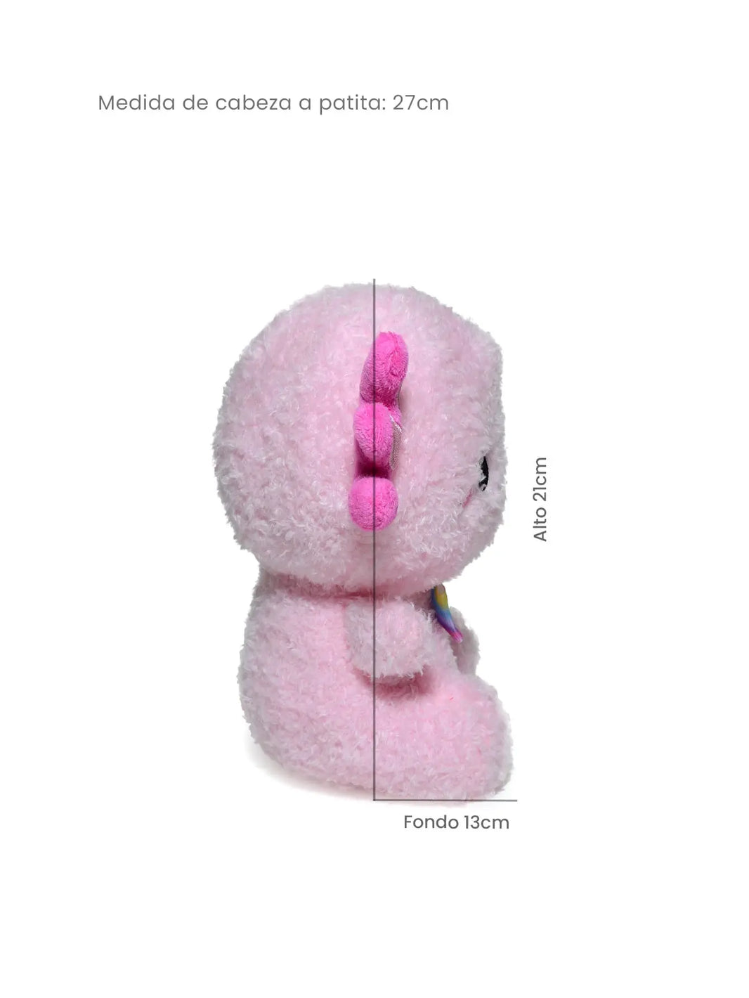Ajolote de Peluche Principito 27 cm