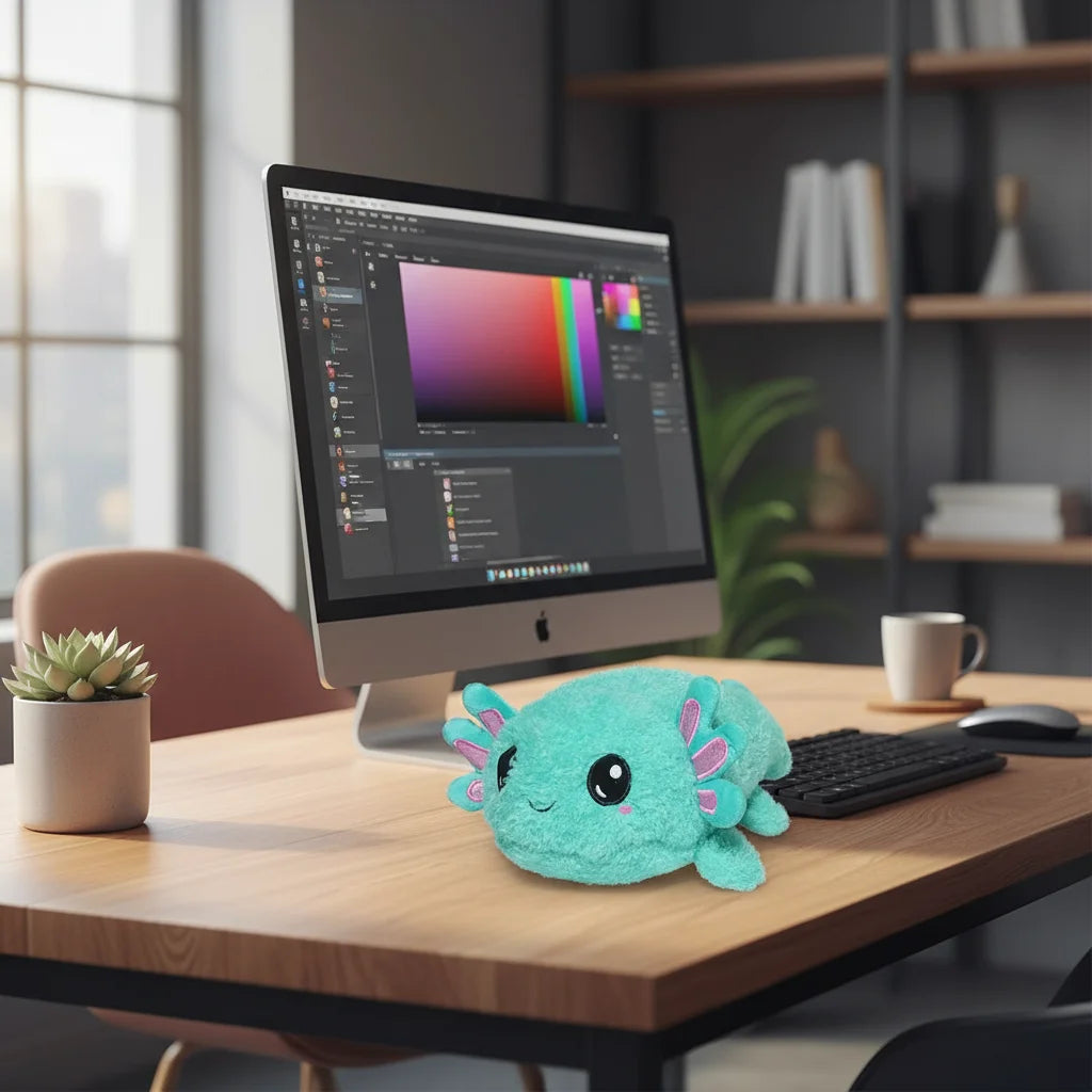 Ajolote de Peluche Duque 25 cm