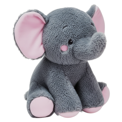 ELEFANTE DPELUCHE 48cm - GRIS