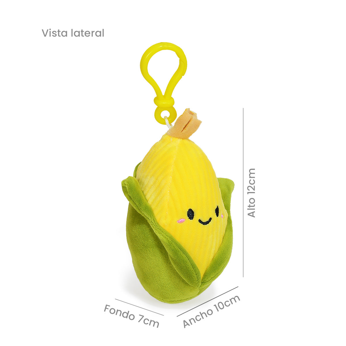 LLAVERO ELOTE 11cm - AMARILLO