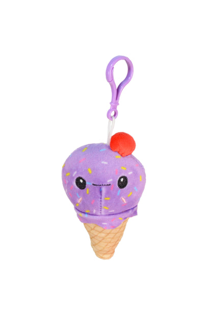 Kit de Llaveros Nieve 20 Piezas – Rosa y Morado