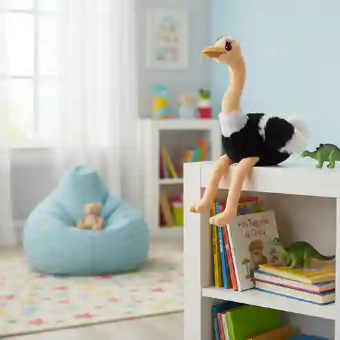 Avestruz de peluche Savana 30 cm