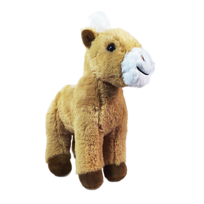 CABALLO SULTÁN PARADO 21CM -  BEIGE