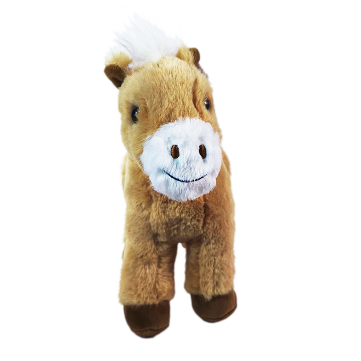 CABALLO SULTÁN PARADO 21CM -  BEIGE