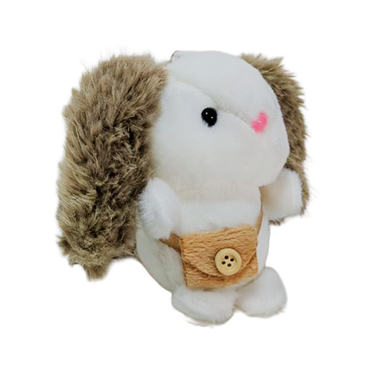 LLAVERO CONEJA 12cm - BLANCO