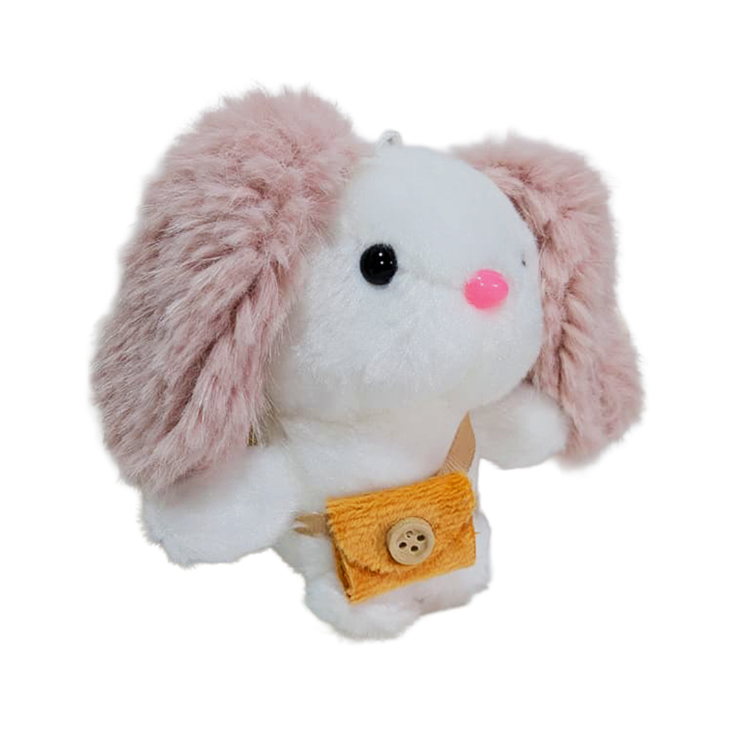 LLAVERO CONEJA 12cm - ROSA