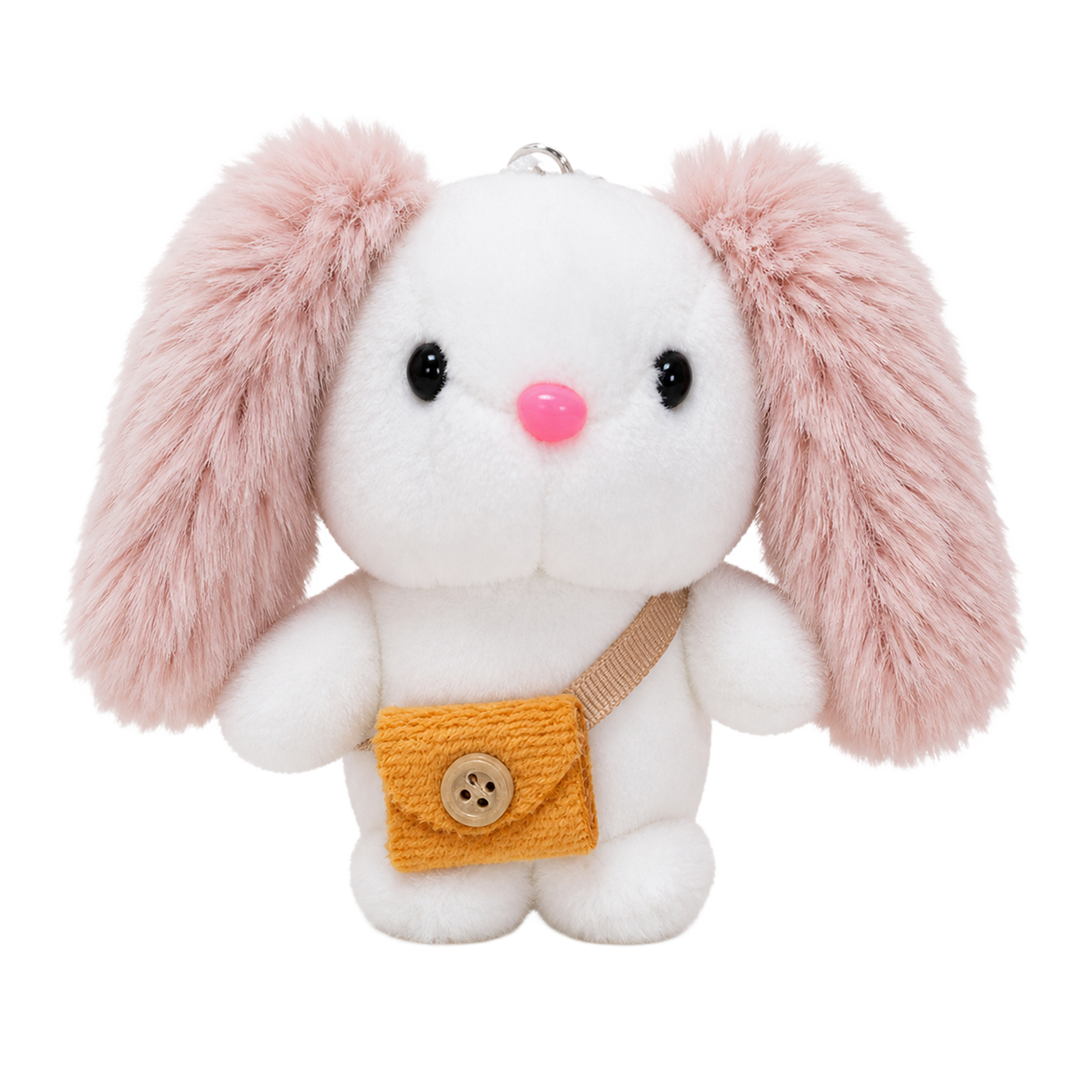 LLAVERO CONEJA 12cm - ROSA
