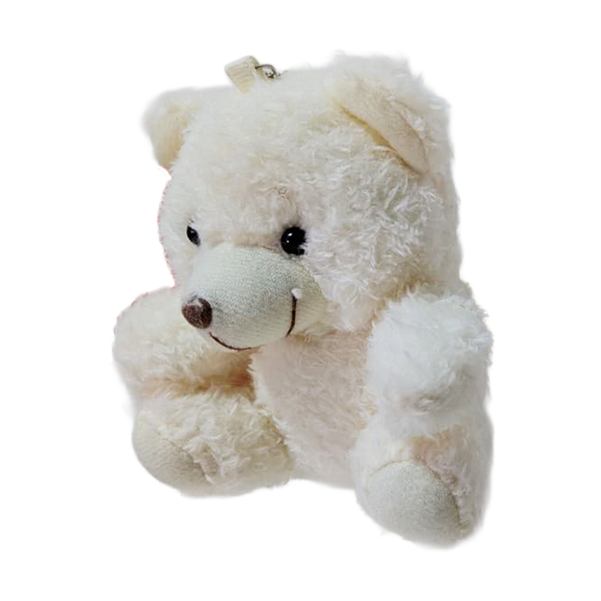 LLAVERO OSO 10cm - BLANCO